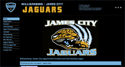 Desktop Screenshot of jamescityjaguars.org