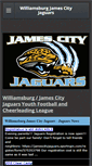 Mobile Screenshot of jamescityjaguars.org